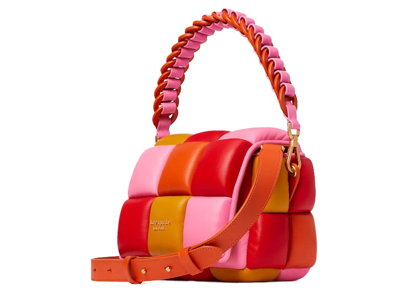 Kate Spade Boxxy Crossbody Bag Fiery Orange Multicolor