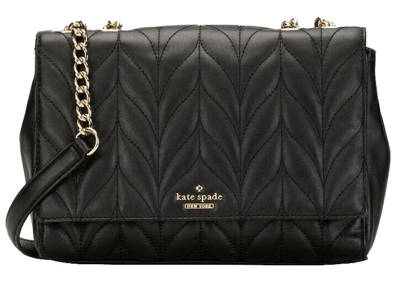 Kate Spade Briar Lane Quilted Shoulder Bag Black