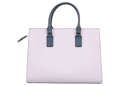 Kate Spade Cameron Convertible Satchel Large Lavender/Bright White/Petrol Blue