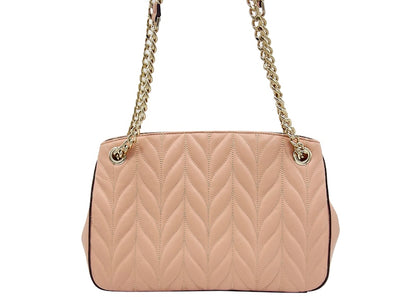 Kate Spade Convertible Quilted Briar Lane Shoulder Bag Medium Rosy Cheeks