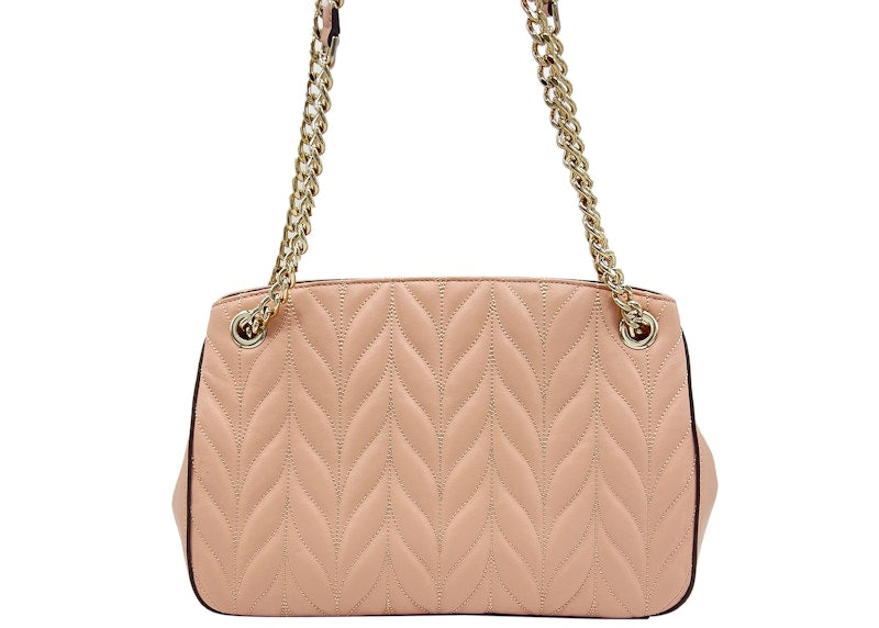 Kate Spade Convertible Quilted Briar Lane Shoulder Bag Medium Rosy Cheeks