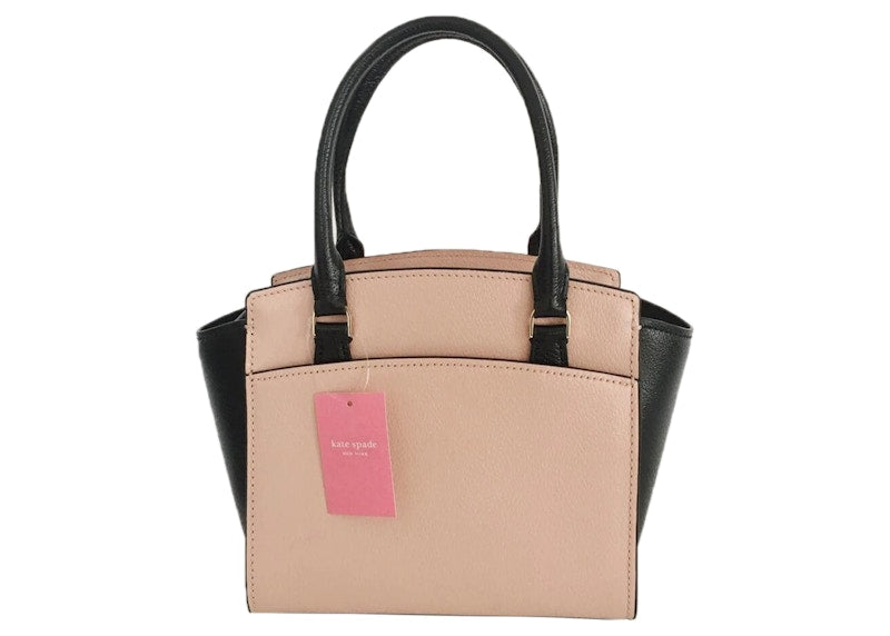 Kate Spade Jeanne Satchel Bag Small Warm Vellum/Black