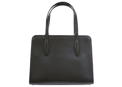 Kate Spade Rowe Leather Top Zip Satchel Bag Small Black