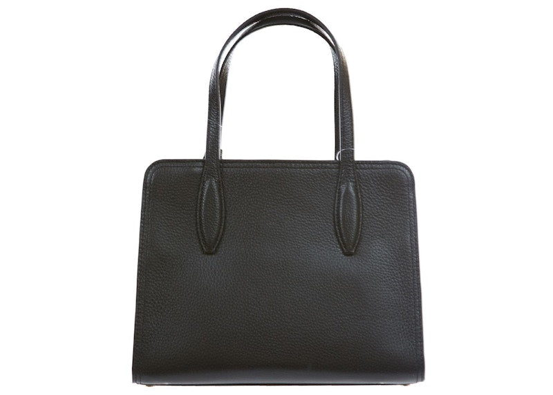 Kate Spade Rowe Leather Top Zip Satchel Bag Small Black