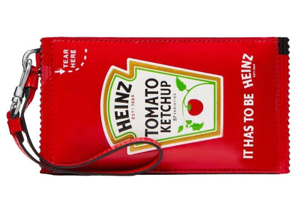 Kate Spade x Heinz New York Patent Card Case Wristlet Ketchup