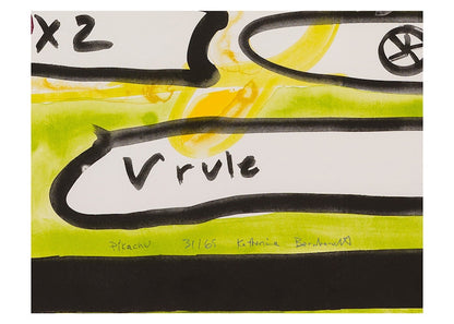 Katherine Bernhardt Pikachu (2022) (Signed, Edition of 65)