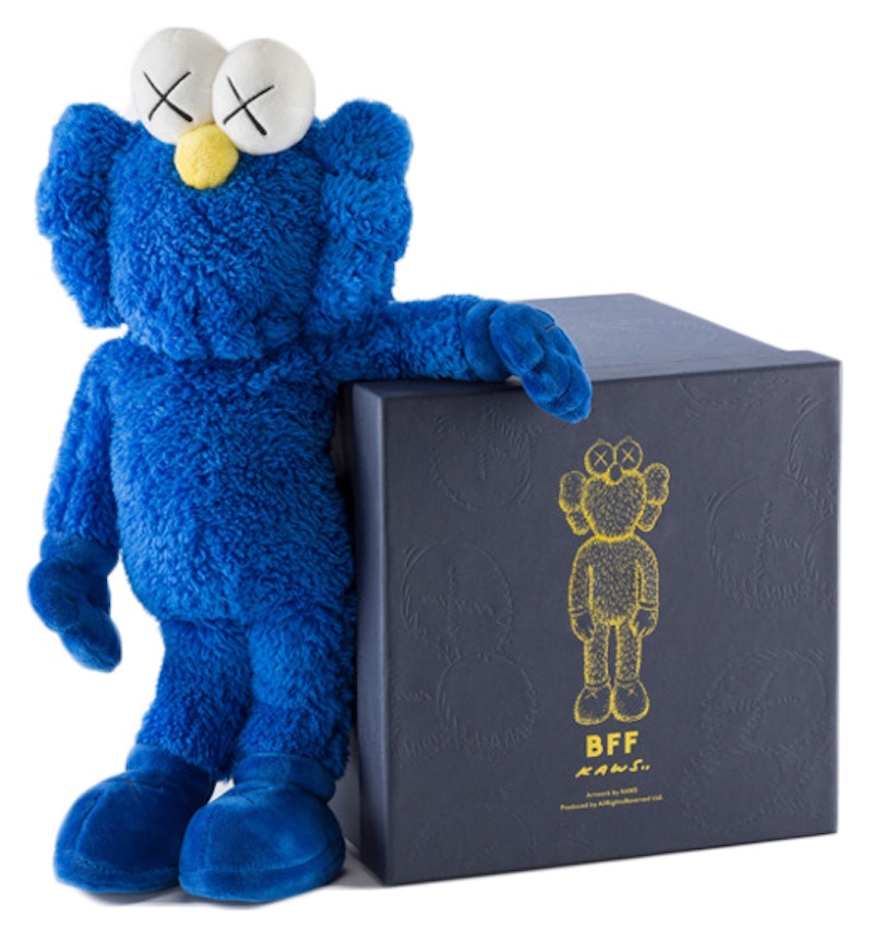 KAWS BFF Plush (Edition of 1000) Blue