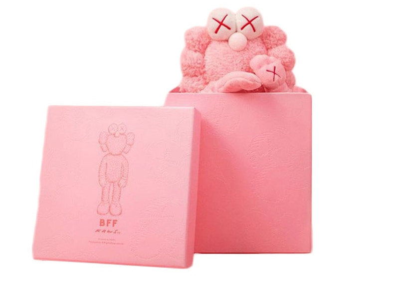KAWS BFF Plush (Edition of 3000) Pink