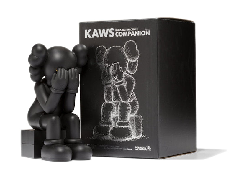 KAWS Passing Through Companion Vinyl Figure (2013) Black