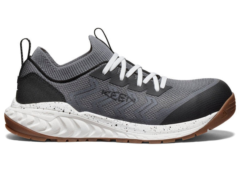 Keen Arvada Shift Carbon Toe Work Sneaker Steel Grey Gum