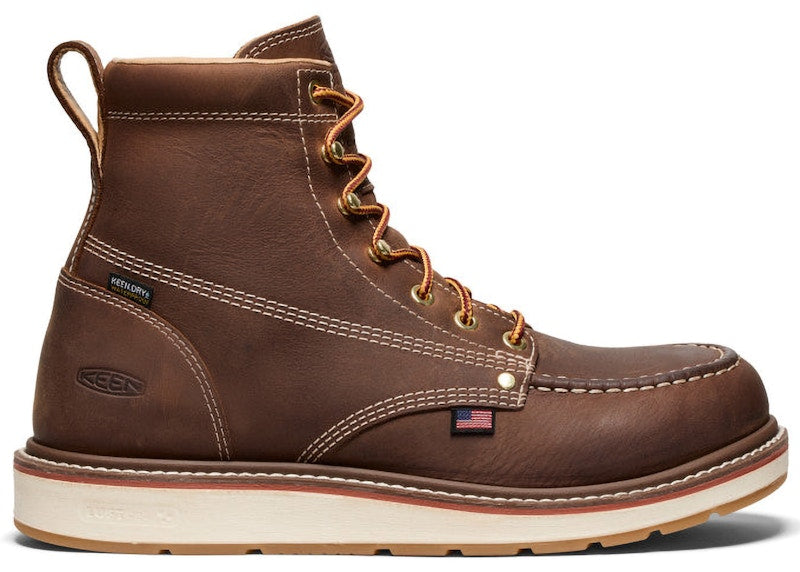 Keen Liberty 6" Waterproof Carbon Toe Boot Chestnut Gum