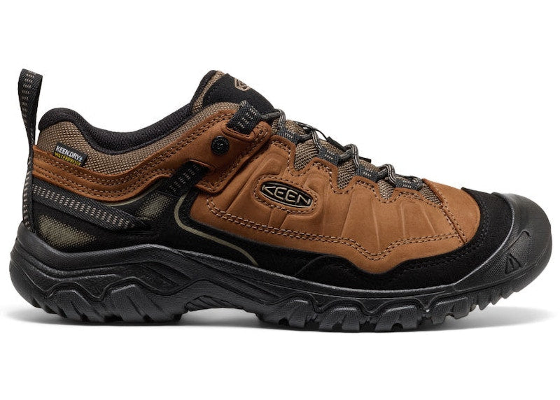 Keen Targhee IV Waterproof Hiking Shoe Bison Black