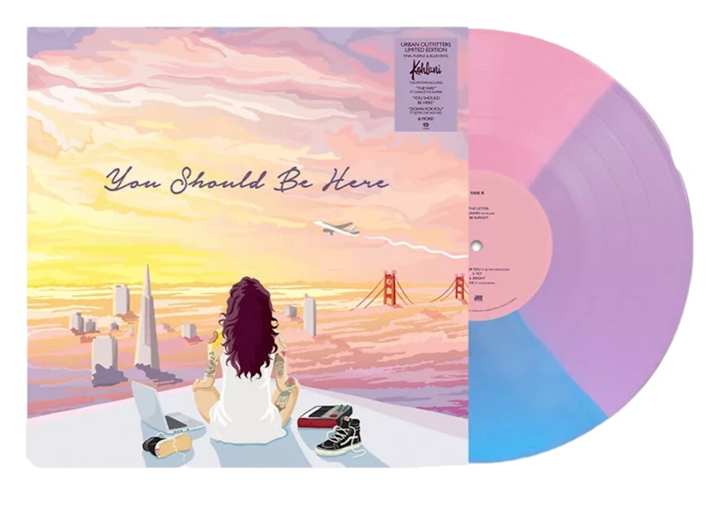 Kehlani You Should Be Here Urban Outfitters Exclusive LP Vinyl Pink/Purple/Blue