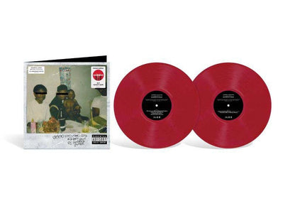 Kendrick Lamar Good Kid, M.A.A.d city 10th Anniversary Target Exclusive 2XLP Vinyl Opaque Apple Red