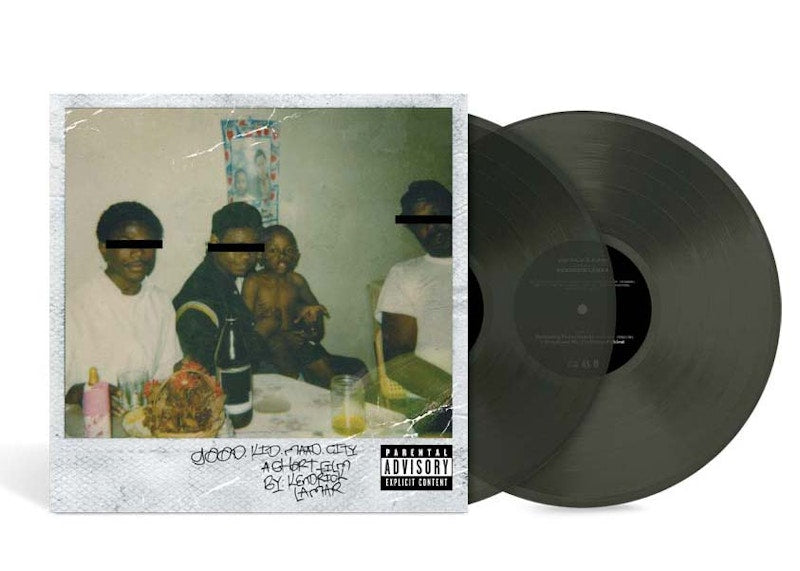 Kendrick Lamar Good Kid, m.A.A.d city 10th Anniversary 2XLP Vinyl Translucent Black Ice