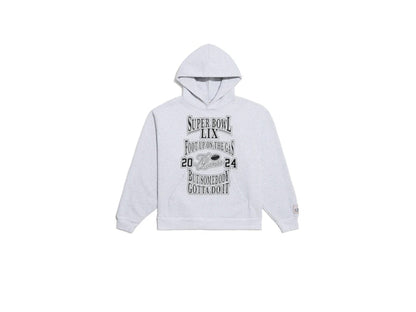 Kendrick Lamar x Willy Chavarria Foot Up On The Gas Hoodie Heather Grey