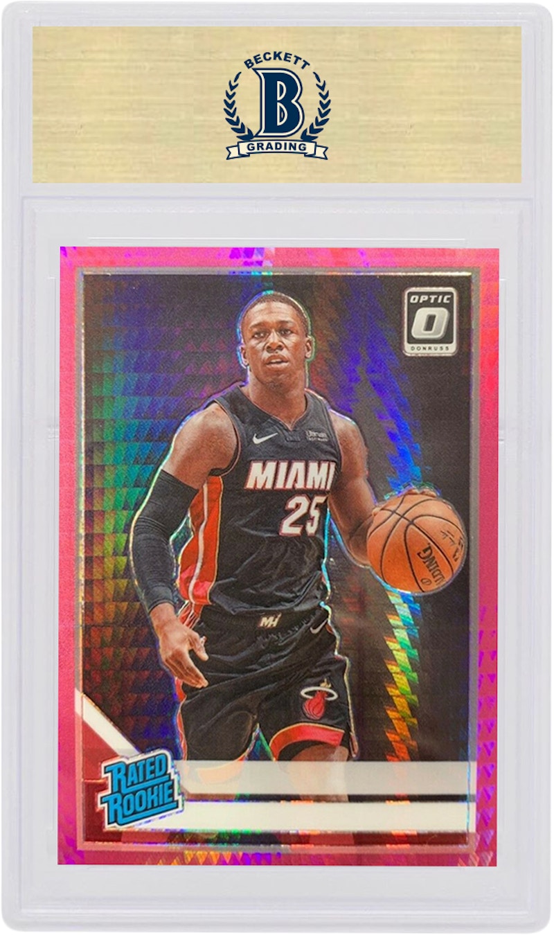 Kendrick Nunn 2019 Donruss Optic Rookie Hyper Pink #193 (PSA or BGS Graded)