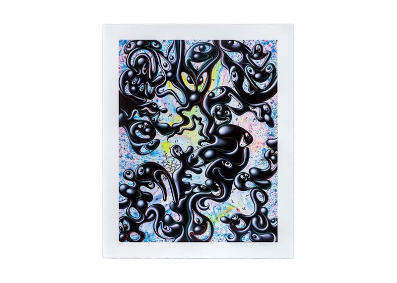 Kenny Scharf Klobz Print (Signed, Edition of 75)