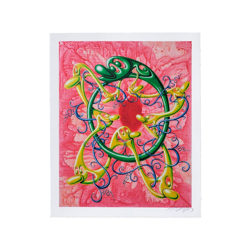 Kenny Scharf "VRING!" Archival Print, 2021 (Signed, Edition of 75)