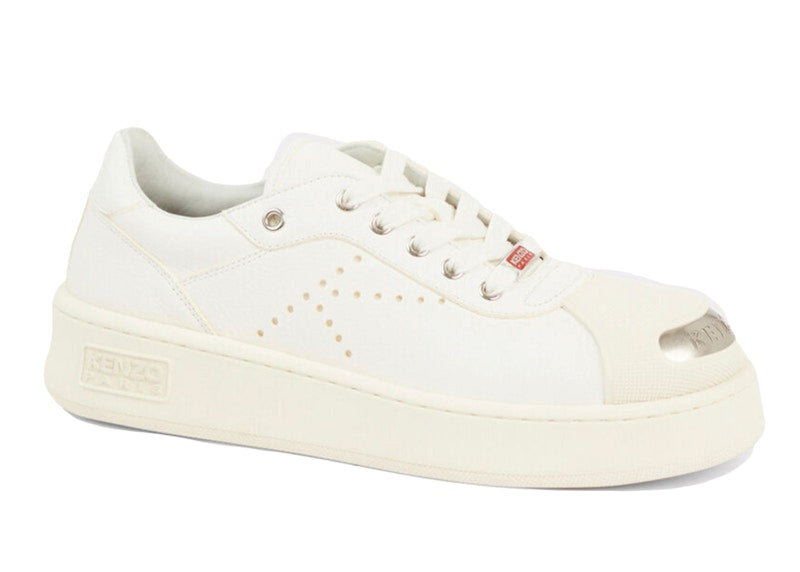 Kenzo Hoops Low Top Trainers White