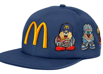 Kerwin Frost x McDonald's Uptown Moe Logo Fitted Cap Navy