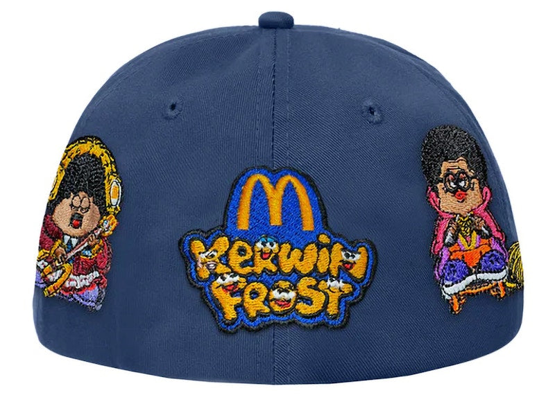 Kerwin Frost x McDonald's Uptown Moe Logo Fitted Cap Navy