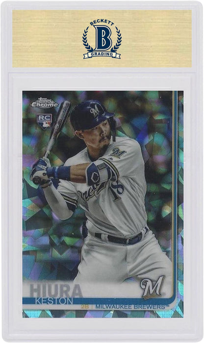 Keston Hiura 2019 Topps Chrome Sapphire Rookie #684 (PSA or BGS Graded)