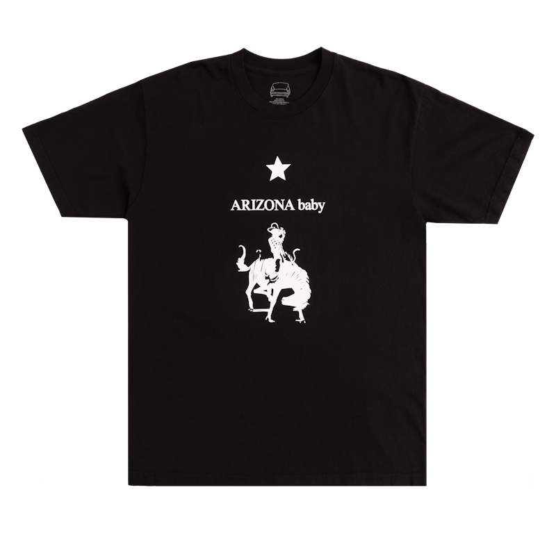 Kevin Abstract Arizona Baby Tee Black