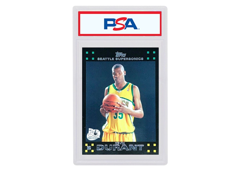 Kevin Durant 2007 Topps Rookie #112 (PSA or BGS Graded)