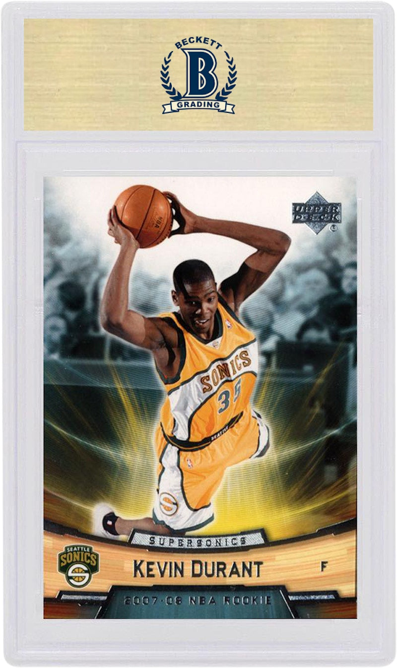 Kevin Durant 2007 Upper Deck Rookie Box Set Rookie #11 (PSA or BGS Graded)