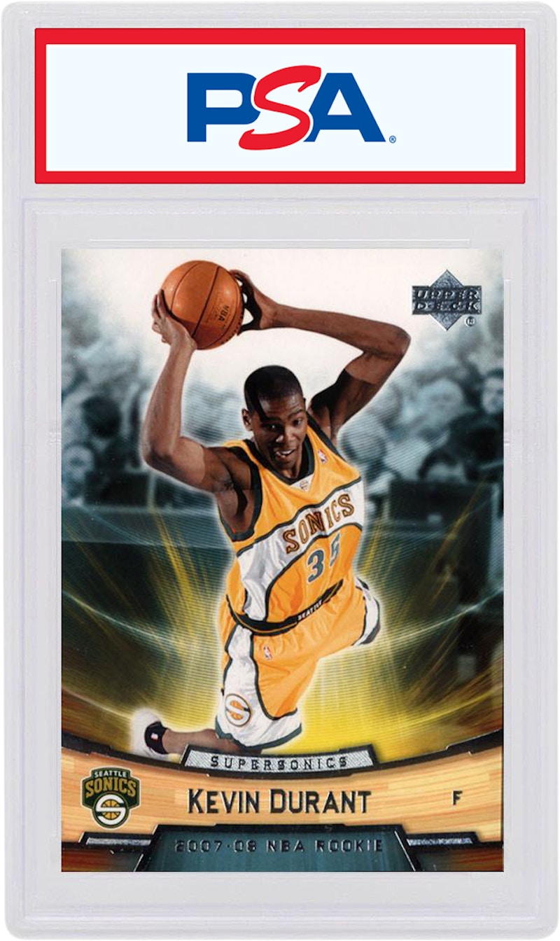 Kevin Durant 2007 Upper Deck Rookie Box Set Rookie #11 (PSA or BGS Graded)