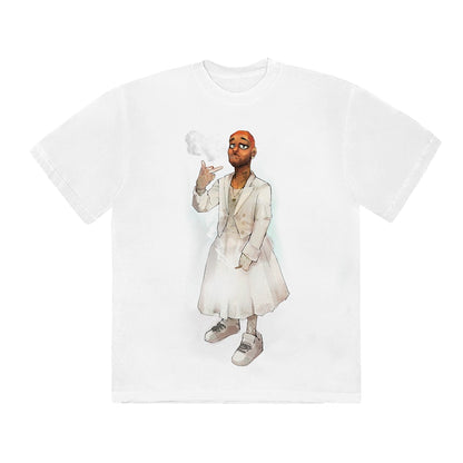 Kid Cudi BE YOURSELF, BE FREE BABY T-shirt White