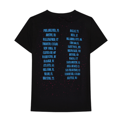 Kid Cudi Blue Photo T-shirt Black