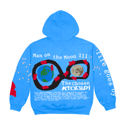 Kid Cudi CPFM For MOTM III Life Goes By Hoodie Blue