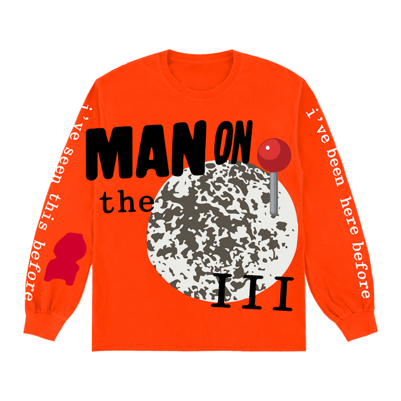 Kid Cudi CPFM For MOTM III Return 2 Madness L/S T-shirt Orange