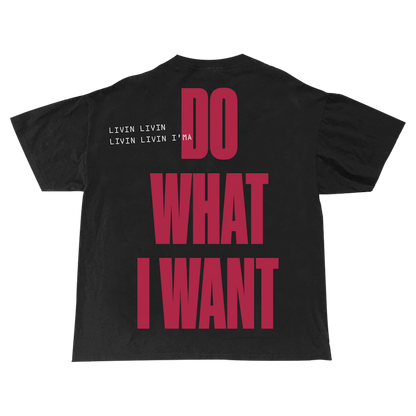 Kid Cudi Do What I Want T-shirt Black