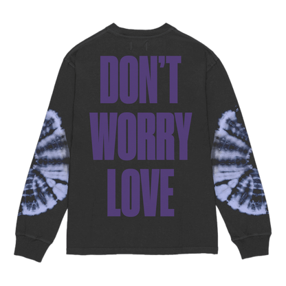 Kid Cudi Don'T Worry Love Longsleeve T-Shirt Black