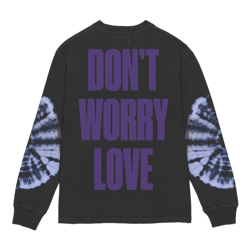 Kid Cudi Don'T Worry Love Longsleeve T-Shirt Black