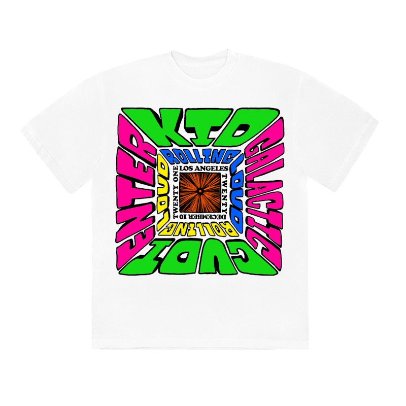 Kid Cudi Entergalactic Live T-shirt White