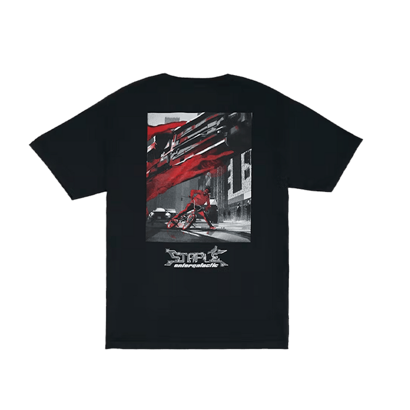 Kid Cudi Entergalactic X Staple Chrome T-shirt Black
