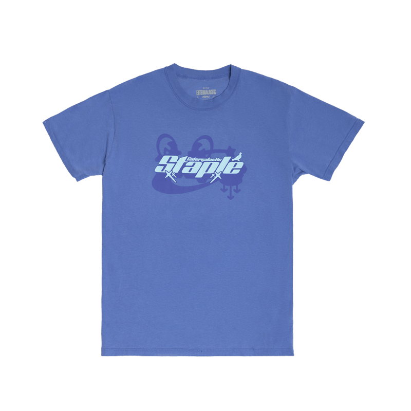 Kid Cudi Entergalactic X Staple Entergalactic Meadow T-shirt Blue