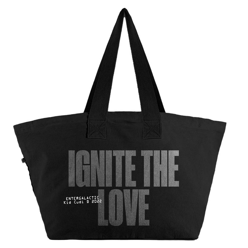Kid Cudi Ignite The Love Tote Black
