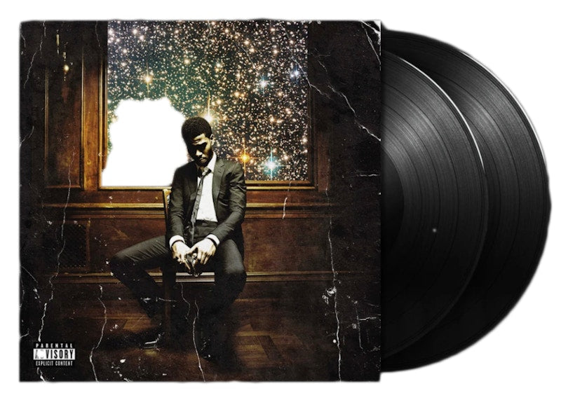 Kid Cudi Man On The Moon 2: The Legend Of Mr. Rager 2XLP Vinyl Black