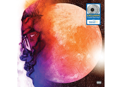 Kid Cudi Man On The Moon: The End Of Day Walmart Exclusive 2XLP Vinyl Clear