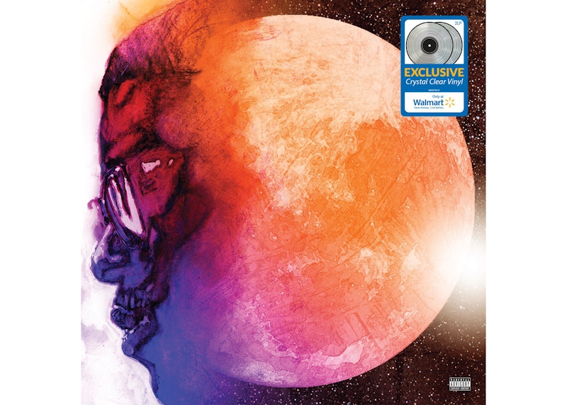 Kid Cudi Man On The Moon: The End Of Day Walmart Exclusive 2XLP Vinyl Clear