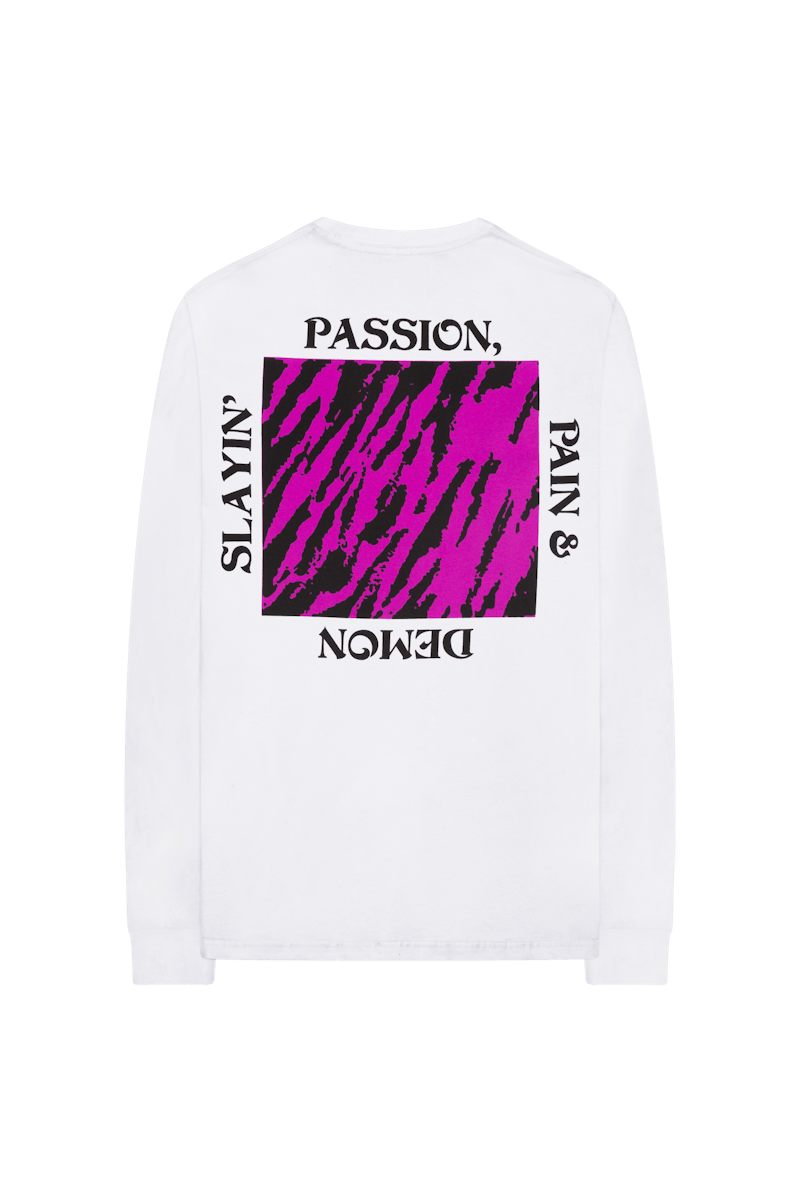 Kid Cudi x Virgil Abloh Mr. Rager II Longsleeve White