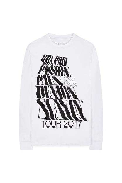 Kid Cudi x Virgil Abloh Mr. Rager II Longsleeve White