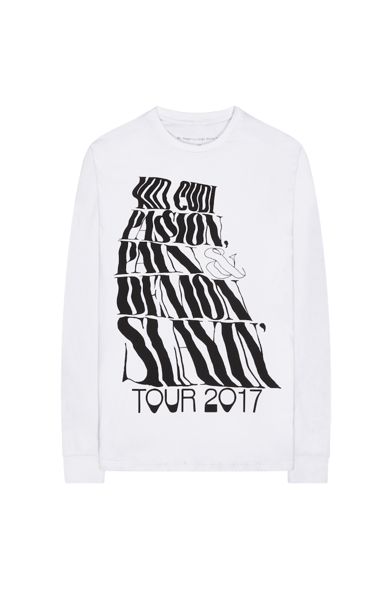 Kid Cudi x Virgil Abloh Mr. Rager II Longsleeve White