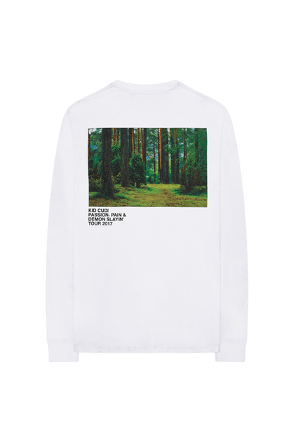 Kid Cudi x Virgil Abloh Mr. Rager III Longsleeve White