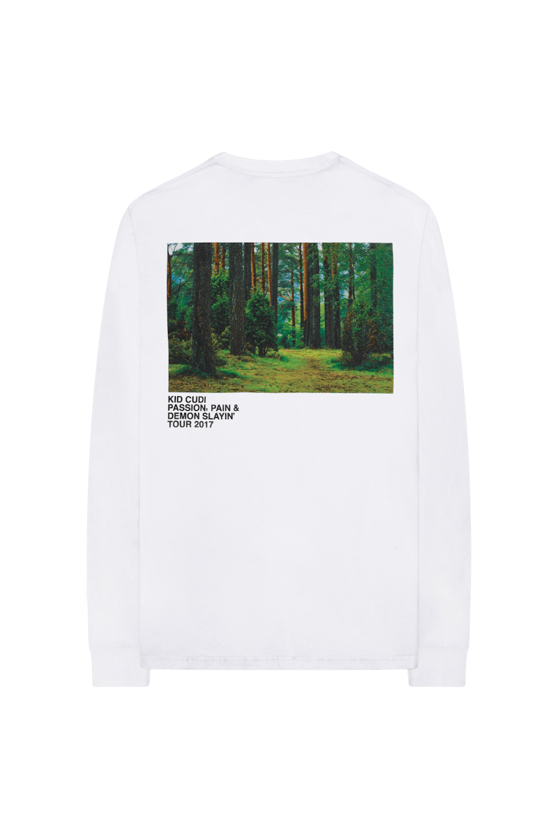 Kid Cudi x Virgil Abloh Mr. Rager III Longsleeve White